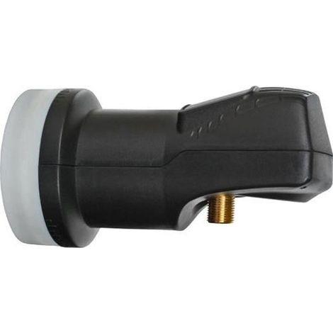 LNB Single Tête Universelle 0,1 dB Gain 60 dB Full HD 3D Ultra HD 4K Gold (1/2)