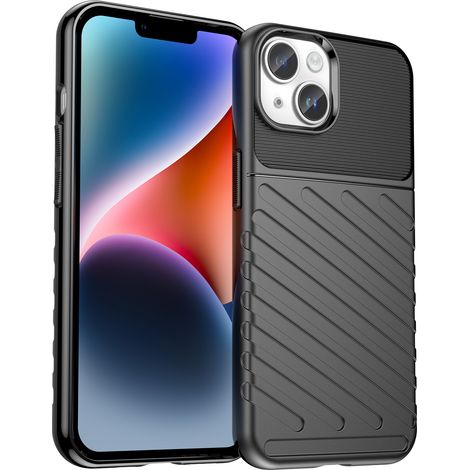 Custodia rinforzata Thunder Case per iPhone 14 Plus - nera (1/5)