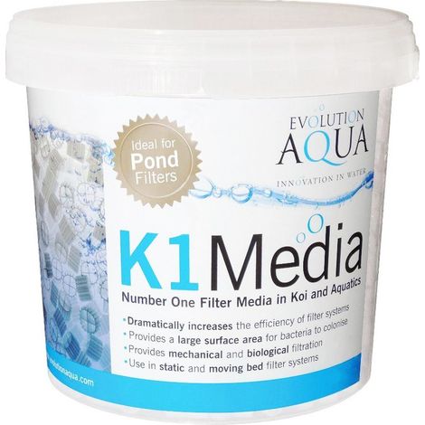 Evolution Aqua K1 Media 3l - cartucho de filtro móvil "Kaldnes" (1/5)