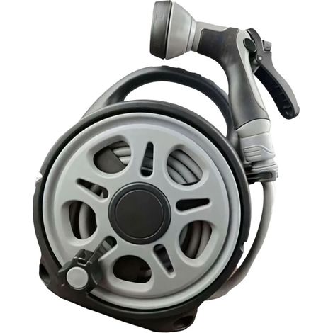 Tubo flessibile per acqua in plastica lungo 12 metri, ideale per... - Grigio chiaro