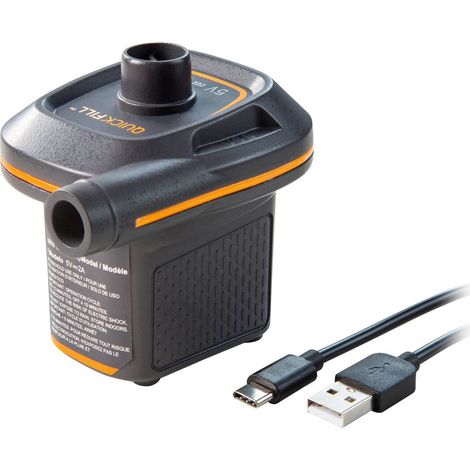POMPA A BATTERIA GONFIAGGIO SGONFIAGGIO USB QUICKFILL MINI