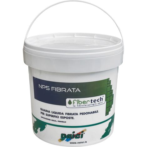 Naici GUAINA LIQUIDA FIBRORINFORZATA NP5 col. Rosso kg. 5
