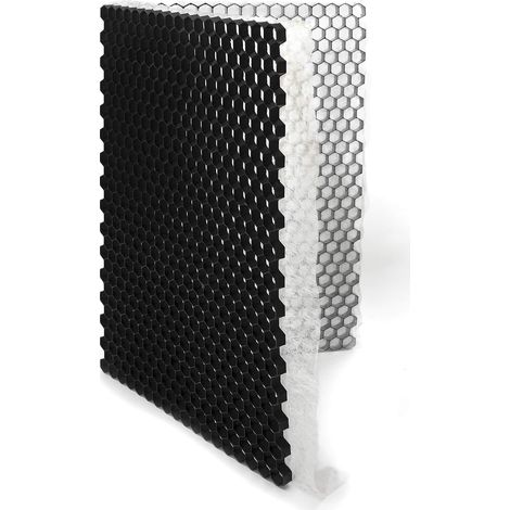 Dalle Stabilisateur de Gravier Premium - 1,92 m² - 160x120x3 cm - Noir (1/5)