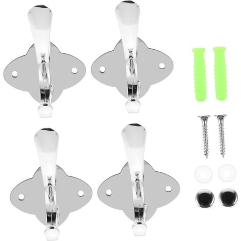 ces Muraux Acier Pour Serviettes Et Manteaux Accessoires (1/5)