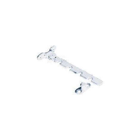 SIEGENIA DK-Fensterfeststeller 4 Spalteinstellungen Aluminium signalweiß, beschichtet (1/2)