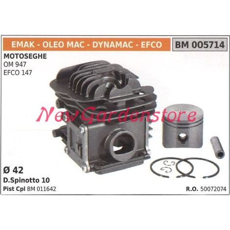 Segmentos cilindro pistón EMAK Motosierra OM 947 EFCO 147 005714