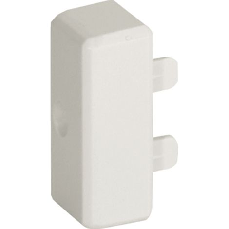 LM 22x10 W Terminale per minicanali TMC/TMU, Bianco
