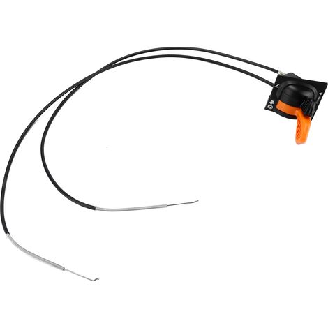 Commande de câble d'accélérateur et starter pour tondeuse John Deere AM140333, compatible X300 X304 X320 X324 X340, remplacement robuste (1/5)