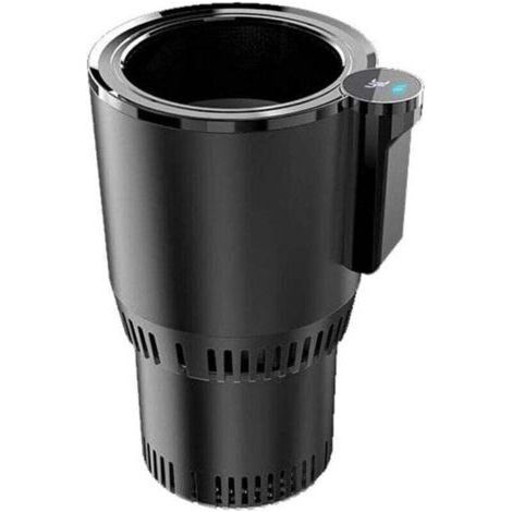 Chauffe-gobelet intelligent 2 en 1 pour voiture, avec affichage LED de la température et commande tactile, garde les boissons au frais et au chaud pour les voyageurs.