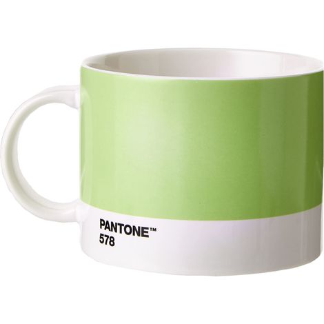 Copenhagen design Pantone Tazza di tè, Porcellana, Verde (Light Green 578), 475 ml (1/3)