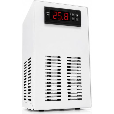 Refroidisseur d'Aquarium 72 W, Système de Refroidissement Aquarium pour Axolotl, Refroidisseur d'eau pour Aquarium 20 L avec Tuyau d'eau et Fonction Chauffage (1/5)