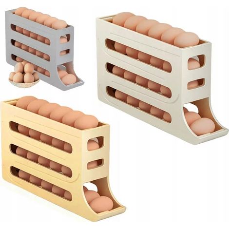 Boîte à œufs, organiseur d'œufs automatique, distributeur d'œufs pour réfrigérateur (1/5)