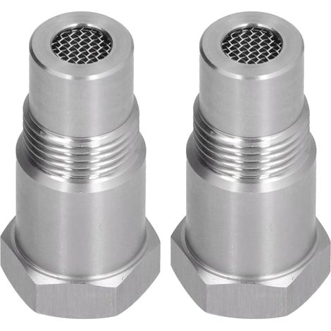 Adaptateur de capteur d'oxygène en 2 pièces, fiche à souder, auxiliaire moteur avec filtre, pièces automobiles M18x1,5 (1/5)
