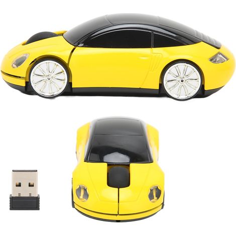 Souris Gamer Sans Fil pour PC, Design Ergonomique 3D, 2.4GHz avec Récepteur USB, Compatible Windows