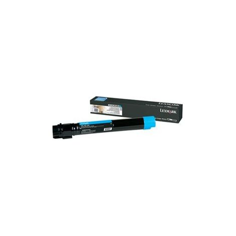 Lexmark Tonerkartusche X950, X952, X954, cyan, X950X2CG, 24000K, extra high Kapa (X950X2CG) (1/5)