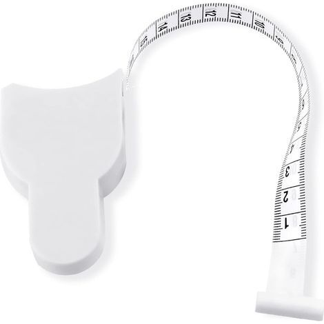 Ruban à mesurer souple, 2 pièces ruban à mesurer pour le corps ruban à mesurer rétractable (forme en Y, blanc) (1/5)