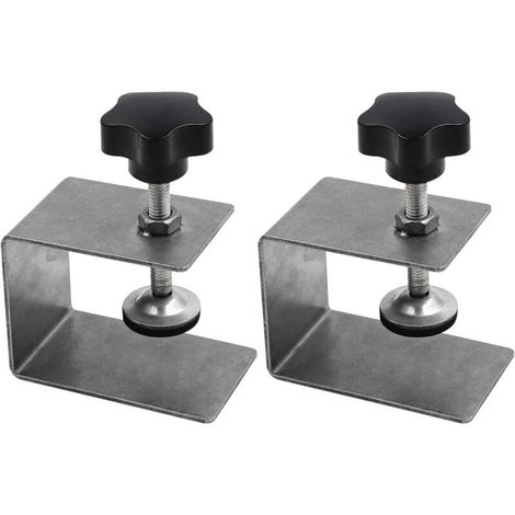 Set mit 2 Schubladenfront-Montageclips, Schrankschubladenfront-Montageclips, Holzbearbeitungswerkzeuge, Schubladenlehre (1/4)