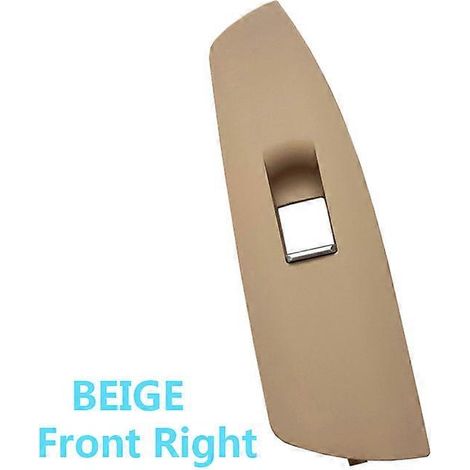 Panneau extérieur de commande de lève-vitre intérieur pour BMW Série 7 F01 F02 730 735 740 745 750 760, beige, côté droit (1/5)
