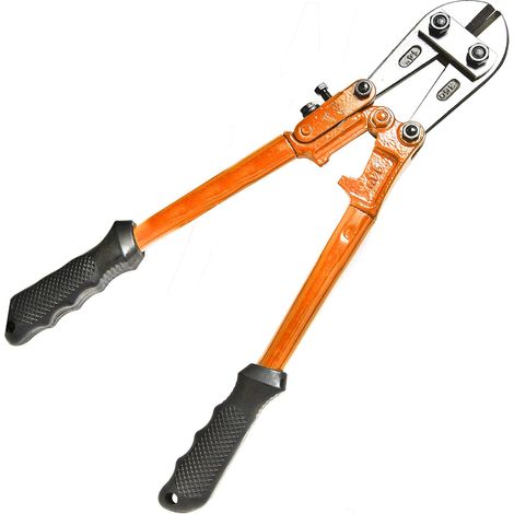 Heavy duty 350mm stainless steel cutting pliers with easy grip rubber handles for machinery, woodworking, construction and plumbing. (1/4)