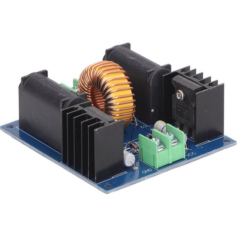 Module de commande ZVS, entrée 24 V, courant à vide 3 A, carte de chauffage par induction ABS 300 W pour applications industrielles, alimentation CC 12-30 V. (1/5)