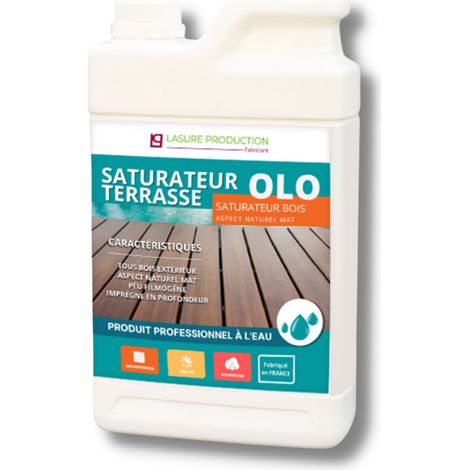OLO SATURATEUR TERRASSE-Teck clair--Bidon de 1 l (1/2)