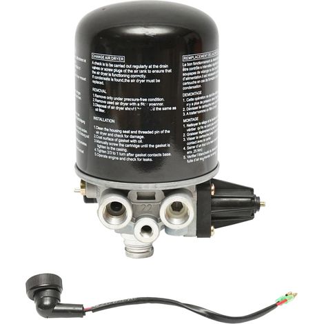 Essiccatore d’aria con filtro per sistema compressore, codici OEM 4324101110, 4324100202, 1487434901, LFP8654, T250W, AI12, TB1374X, Breckner Germany (1/5)