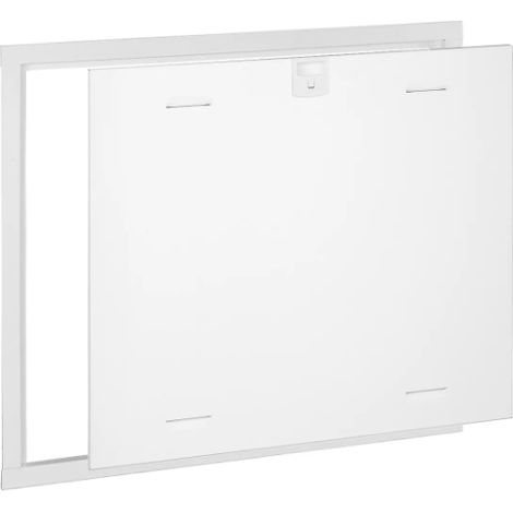 Porte avec cadre en tôle pour produit 659045 Caleffi 659504 Blanc - Lamiera