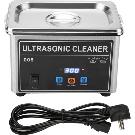 Nettoyeur Ultrasonique CJ-008 pour Bijoux, Montres, Lunettes et Dentiers - Machine à Ultrasons Polyvalente, Entretien Facile des Objets Délicats (1/5)