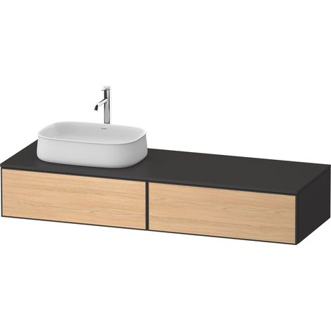 Duravit Zencha Meuble sous-lavabo avec console, 1600x550mm, 2