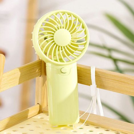 VENTILATEUR - - Mini Ventilateur Poche - Électrique - Léger - Vert