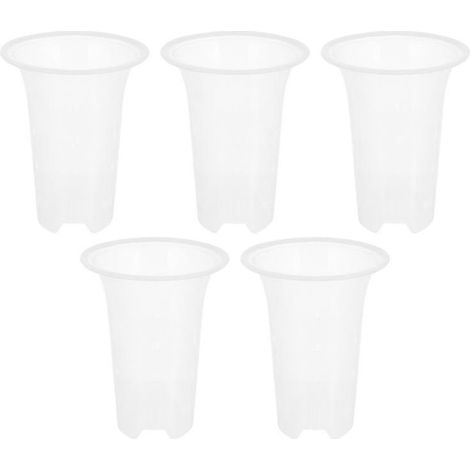 5 pots de plantation pour orchidées (1/3)