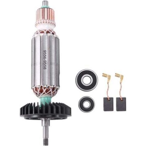 Ersatz-Ankerrotor für Winkelschleifer 9556, 9557, 9558, kompatibel mit AC 220–240 V