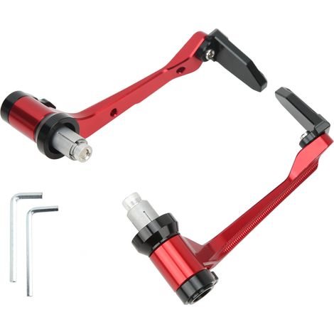 Motorrad-Handschutz, Lenker, Brems- und Kupplungshebelschutz, Ersatz für Suzuki mit 22 mm Stange, Rot (1/5)