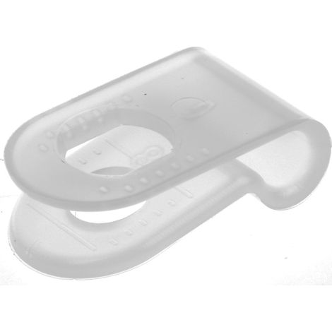Clip serre-câbles à visser, Ø max 3.1mm en Nylon ( Prix pour Sachet de 100 )