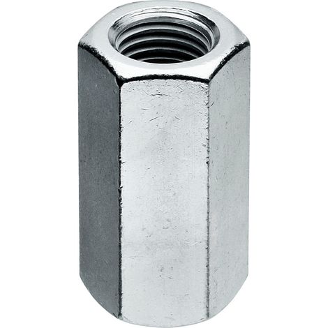 Manicotto Esagonale Lungo Acciaio Zincato Ma10X40Mm - 50 Pz (1/2)