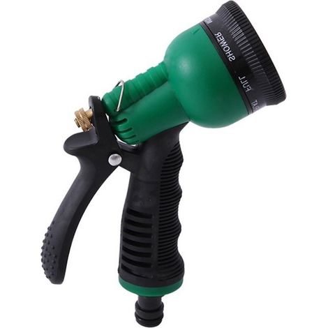 PISTOLA PARA MANGUERA DE 8 FUNCIONES AJUSTABLE PISTOLA DE AGUA DE JARDIN ROCIADOR DE AGUA DE ALTA PRESION PARA AGRICULTURA  LA PISTOLA DE MANGUERA ES UNA HERRAMIENTA PRACTICA PARA LAVAR