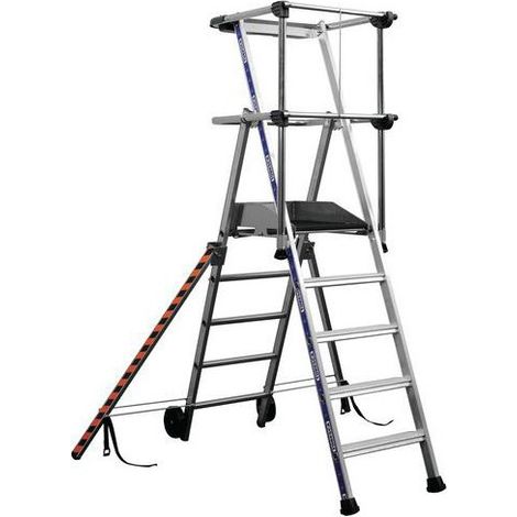 Plateforme SHERPAMATIC FIXE 7 marches TUBESCA COMABI 02272157