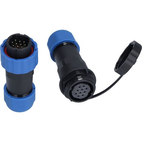 Connecteur étanche IP68 pour prise d'alimentation aéronautique 250 V 5 A pour câble SP2010