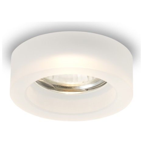BIANCA R spot encastrable verre satiné 230V GU10 50W