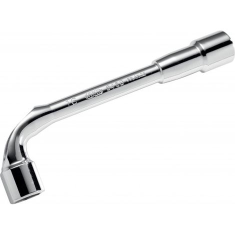 Clé à pipe débouchée SAM OUTILLAGE 20 mm 210 mm Acier Chrome Vanadium 6/6 pans