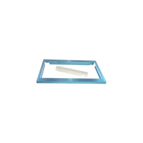 Brandt – Cadre en inox pour four micro-ondes – Compatible De Dietrich, Sauter, Fagor – Installation esthétique et fonctionnelle - AS0066585