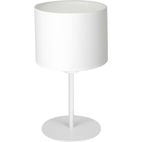 Lampada da tavolo bianca 34cm Arden E27 15W Luminex