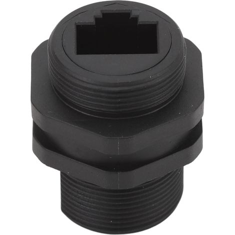 Connecteur de Câble Réseau Ethernet, Connecteur RJ45 Femelle à Femelle Connecteur de Câble Réseau Ethernet, Câble Ethernet étanche IP68 vers Adaptateur RJ45 Femelle pour (1/5)