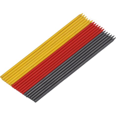 Packung mit 60 2,8-mm-Minen für Holzbearbeitungsbleistifte, feste Minen zum Schreiben, Zeichnen, Skizzieren, für Druckbleistifte, Präzisionsmarker (1/5)