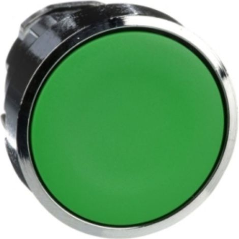 Cabeza pulsador rasante diámetro 22  de Schneider  Verde (1/4)