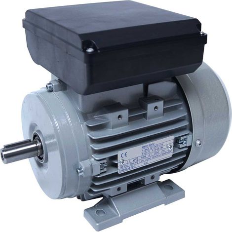Moteur Électrique Monophasé 220v 0.75kW 1500tr/min - MMD80G4B3 Bride B3 - Bobinage cuivre (1/6)