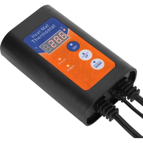 Thermostats régulateurs de température, instruments de contrôle de température, prise UE 220 V (1/5)