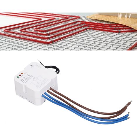 Actionneur récepteur de système de chauffage électrique REV03 AC90-240V (1/5)
