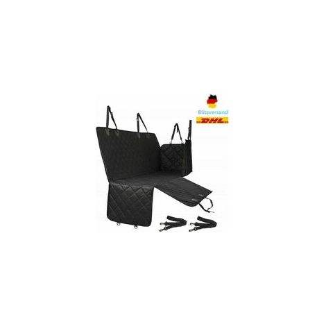 Housse de siège voiture pour chien – Protection banquette arrière – Imperméable – Tissu oxford 600D – Dimensions 147 x 137 cm
