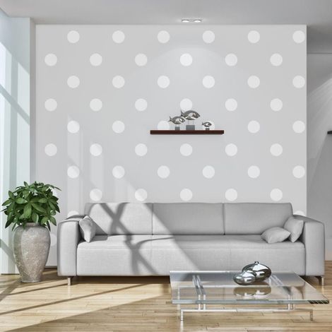 Papier Peint "Cheerful Polka Dots" 70 x 100 cm (1/2)